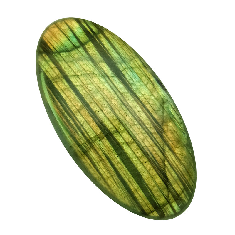 سنگ لابرادوریت مدل نگین بیضی کد 155