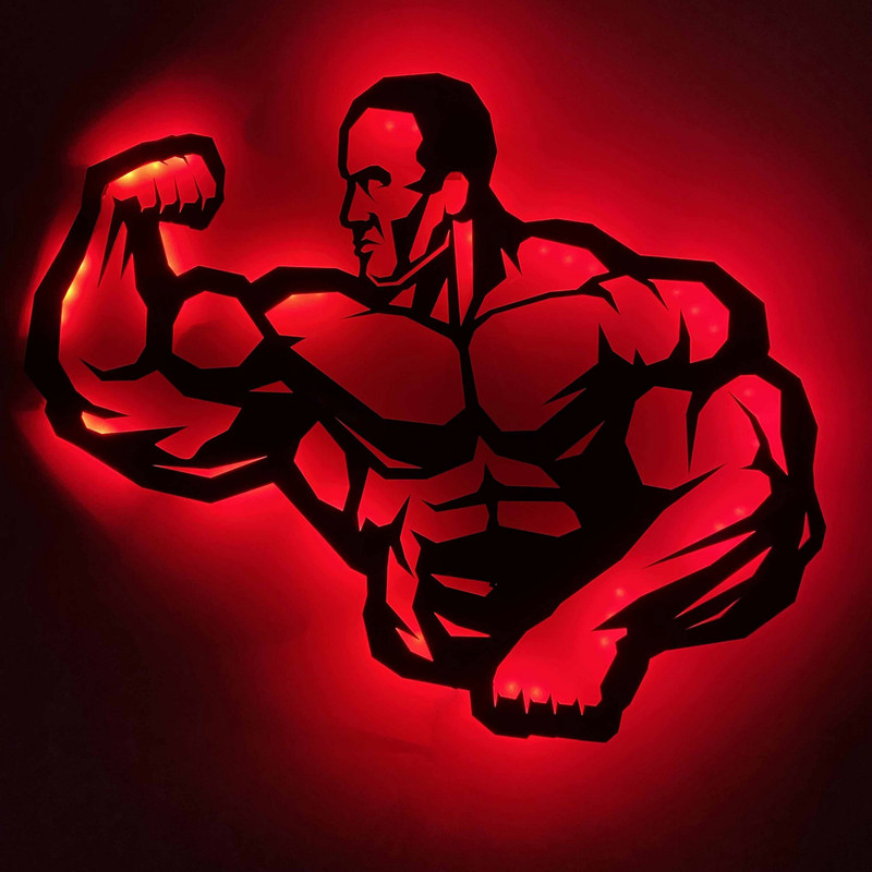 چراغ دیواری مدل فیگور شماتیک