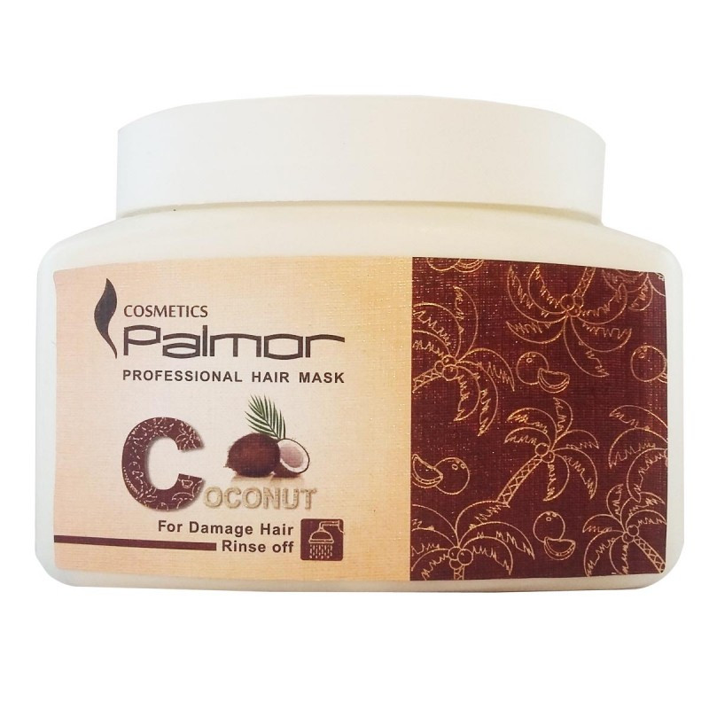ماسک مو پالمور مدل نارگیل حجم 500 میلی لیتر