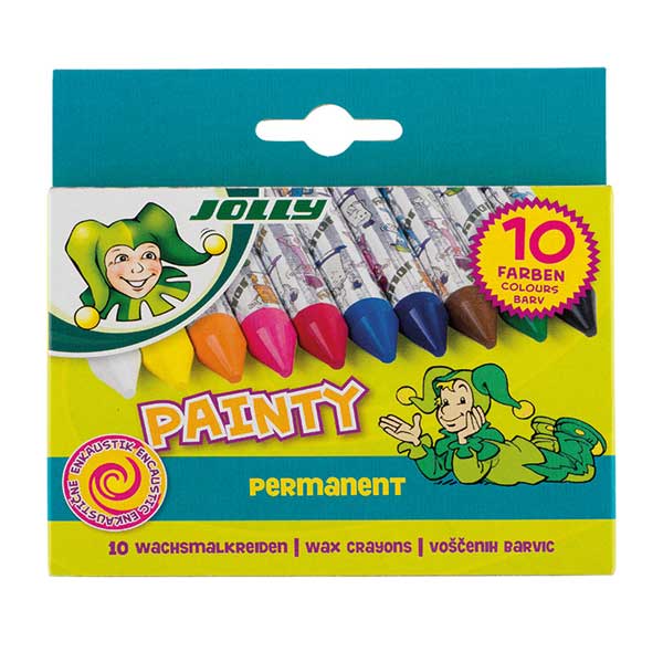 خرید و قیمت مداد شمعی 10 رنگ جولی مدل پینتی 0072-5999