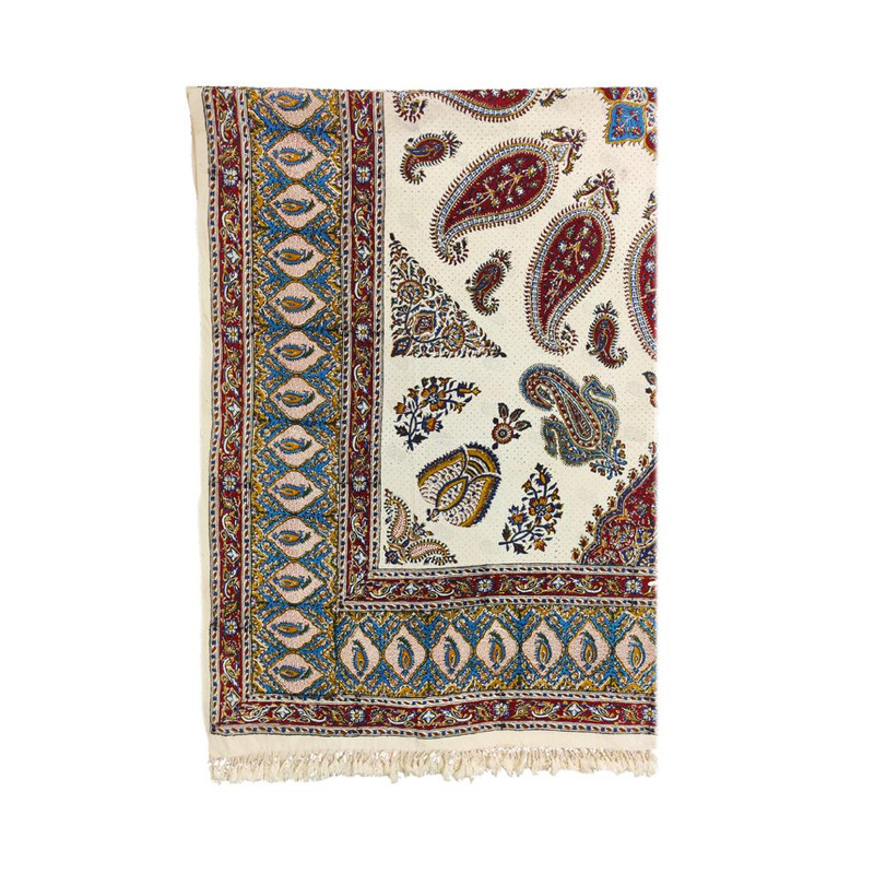 رو میزی قلمكار عطريان طرح بته جقه كد G438