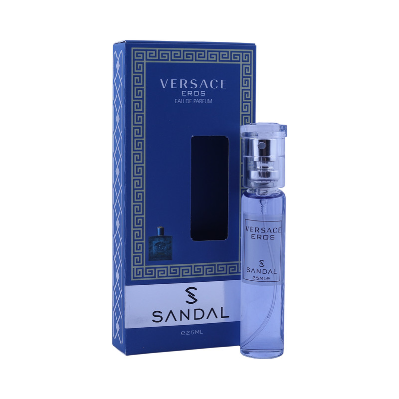 عطر جیبی مردانه صندل مدل ورساچ اروس حجم 25 میلی لیتر
