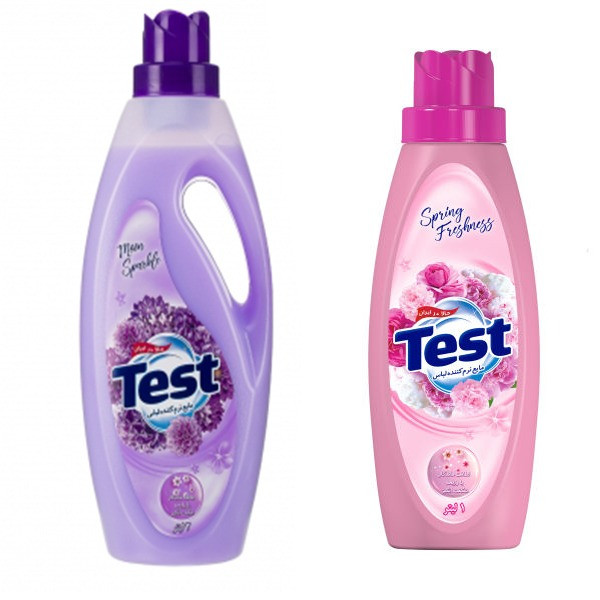 مایع نرم کننده تست کد05 حجم 1 و 2 لیتر مجموعه 2 عددی