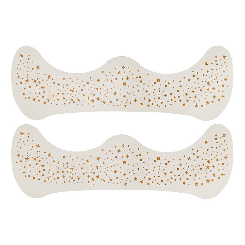 برچسب تزئینی صورت مدل 01 بسته 2 عددی