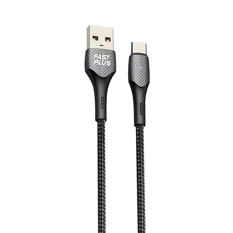 خرید و قیمت کابل تبدیل USB به USB-C فست پلاس مدل FC-111AC طول 1 متر