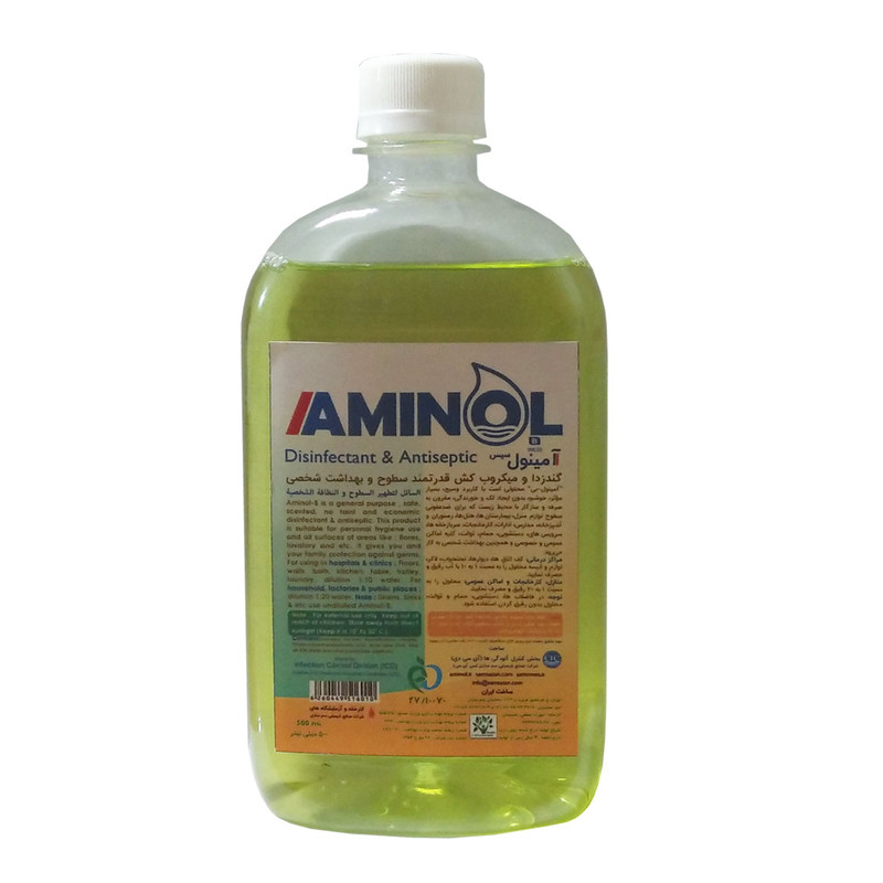 خرید و قیمت محلول ضدعفونی کننده آمینول سیس مدل 746 حجم 500 میلی لیتر