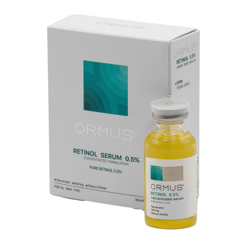 خرید و قیمت سرم پوست اورموس مدل رتینول 0.5 حجم 30 میلی لیتر