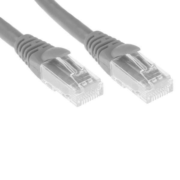 کابل شبکه Cat6 گیگافلکس مدل GI-UTP-40CM-GRA