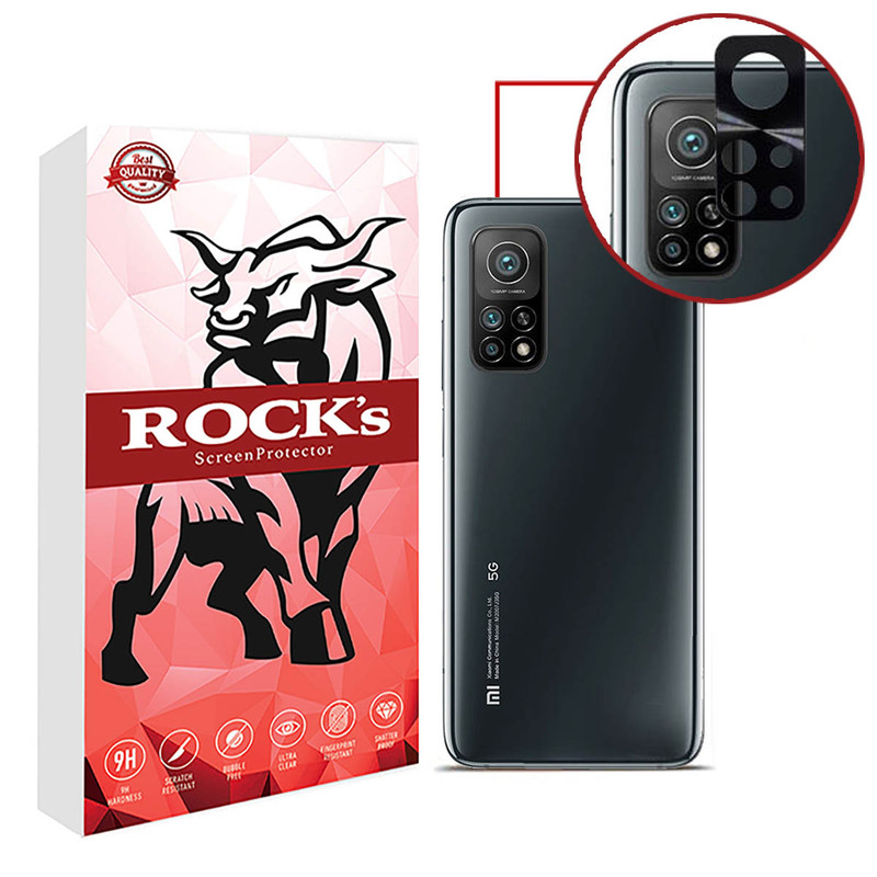 خرید و قیمت محافظ لنز دوربین راکز مدل LNZ مناسب برای گوشی موبایل شیائومی Mi 10T