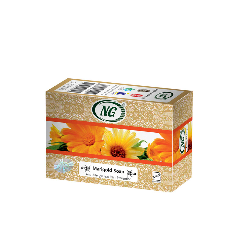 صابون شستشو ان جی مدل گل همیشه بهار وزن 100 گرم