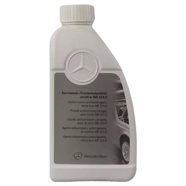 ضد یخ خودرو مرسدس بنز مدل 2520-BLUE حجم 1000 میلی لیتر