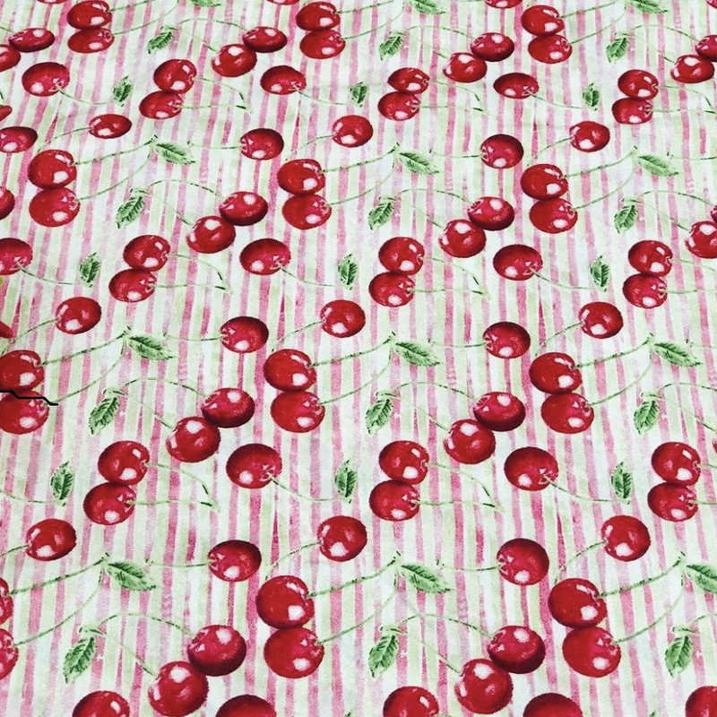 پارچه طرح گیلاس