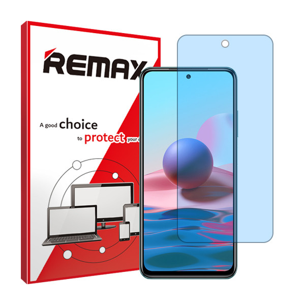خرید و قیمت محافظ صفحه نمایش آنتی بلو ریمکس مدل HyBLU مناسب برای گوشی موبایل شیائومی Redmi Note 10