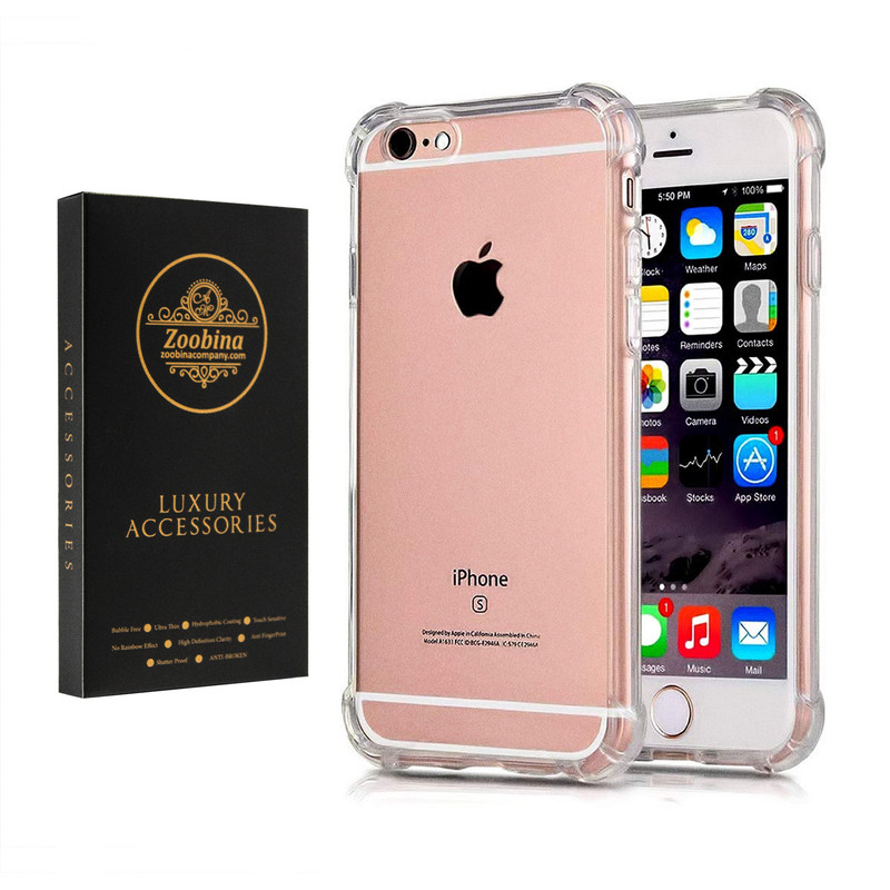 کاور زوبینا مدل Clear مناسب برای گوشی موبایل اپل iPhone 6 / 6s