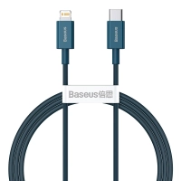 کابل تبدیل USB-C به لایتنینگ باسئوس مدل 20W طول 2 متر