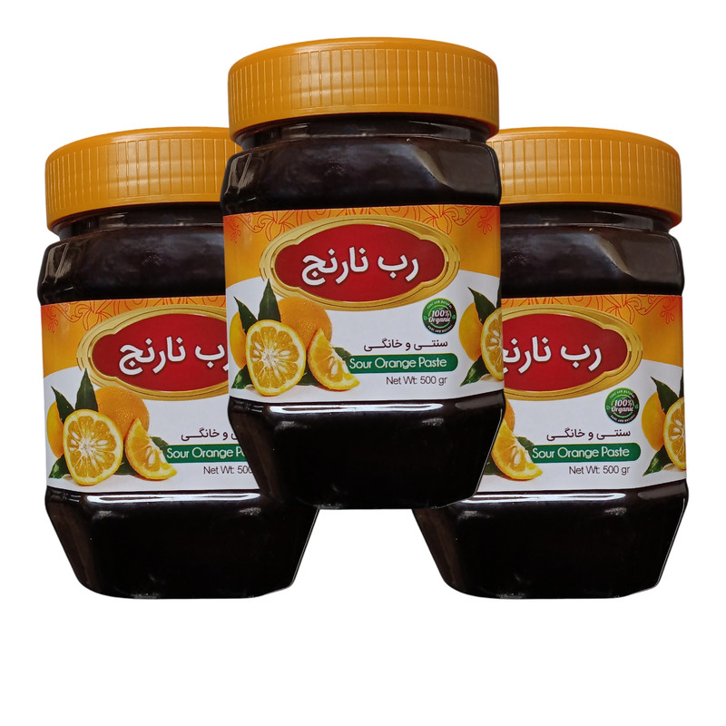 رب نارنج سنتی جالینوس - 450 گرم بسته 3 عددی
