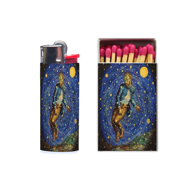 فندک مدل ونگوک کد 728 به همراه کبریت