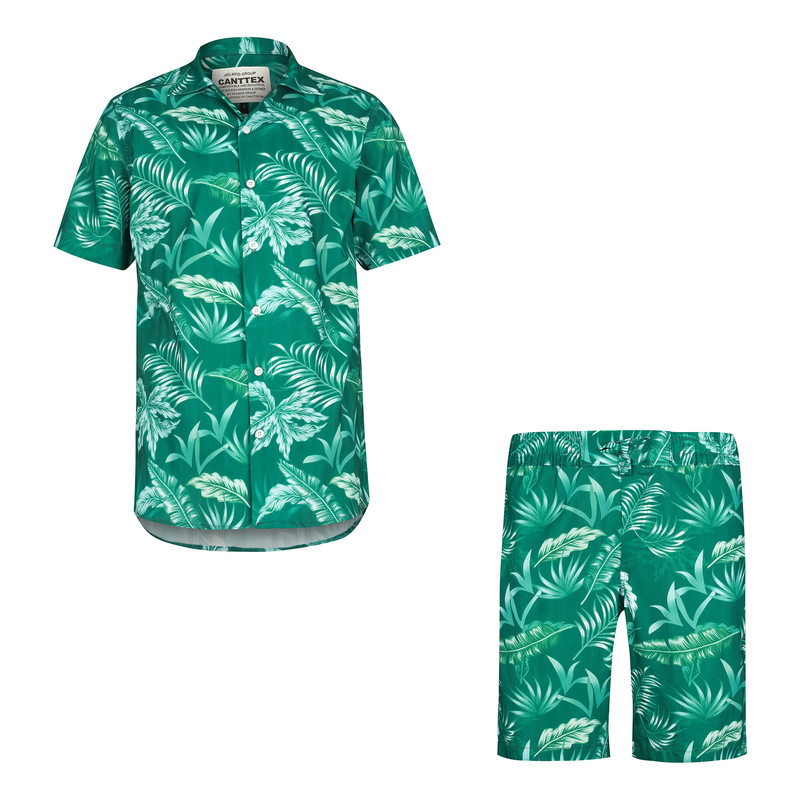 ست پیراهن و شلوارک مردانه کانتکس مدل 23