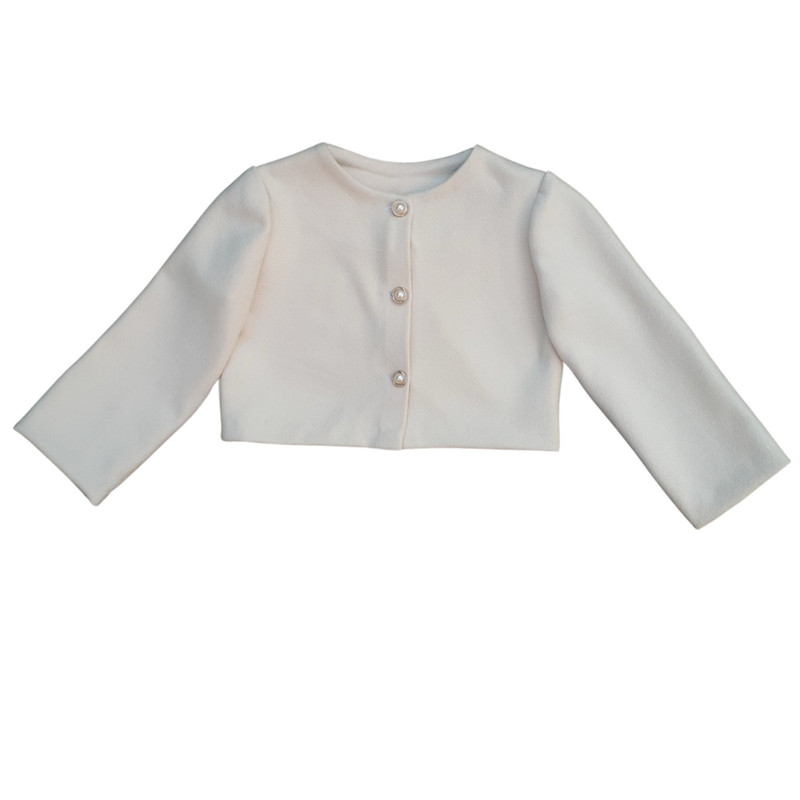 کت دخترانه مدل کراپ یاسمن