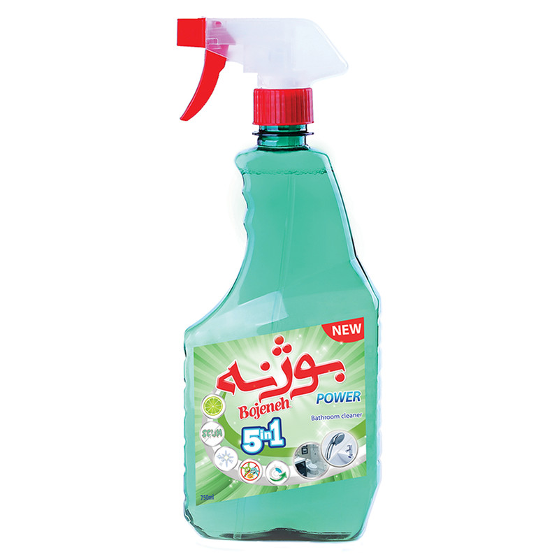اسپری پاک کننده شیرآلات و حمام بوژنه مدل Lemon حجم 750 میلی لیتر