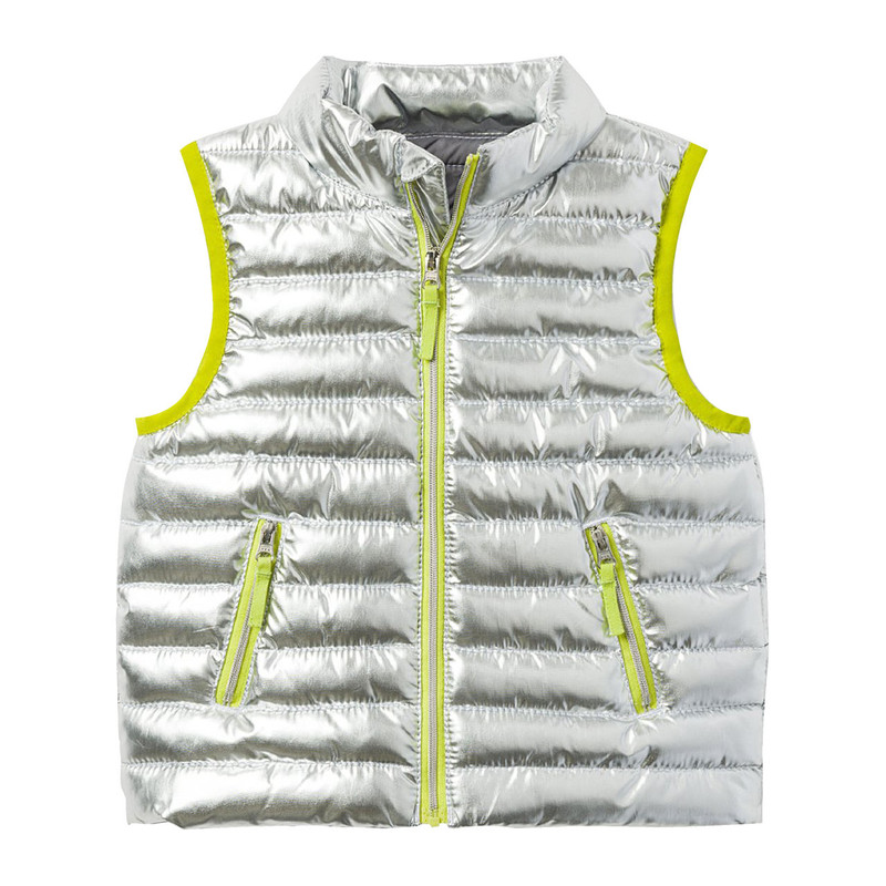 خرید و قیمت جلیقه نوزادی جیمبوری مدل Shinny2021 رنگ نقره ای