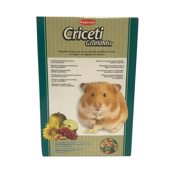 غذا خشک جوندگان پادوان مدل Criceti وزن یک کیلوگرم