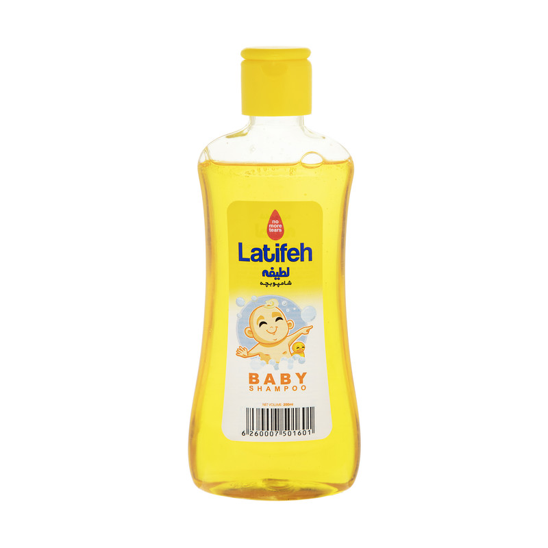 شامپو مو بچه لطیفه مدل Yellow حجم 200 میلی لیتر