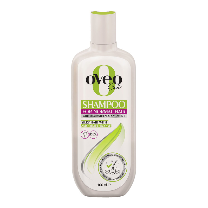 شامپو مو اوک شاین مدل دکسپانتنول و ویتامین E حجم 400 میلی لیتر