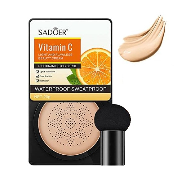 کوشن سادور مدل ویتامین ث شماره 01 به همراه پد قارچی