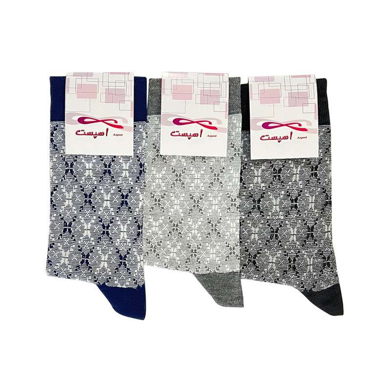 خرید و قیمت جوراب ساق بلند مردانه اسپست مدل ASP-2PH-Lng مجموعه 3 عددی