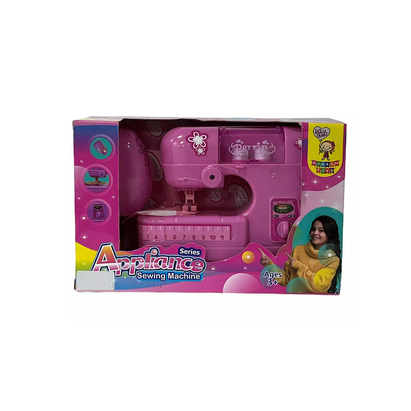 خرید و قیمت اسباب بازی مدل چرخ خیاطی دو قرقره