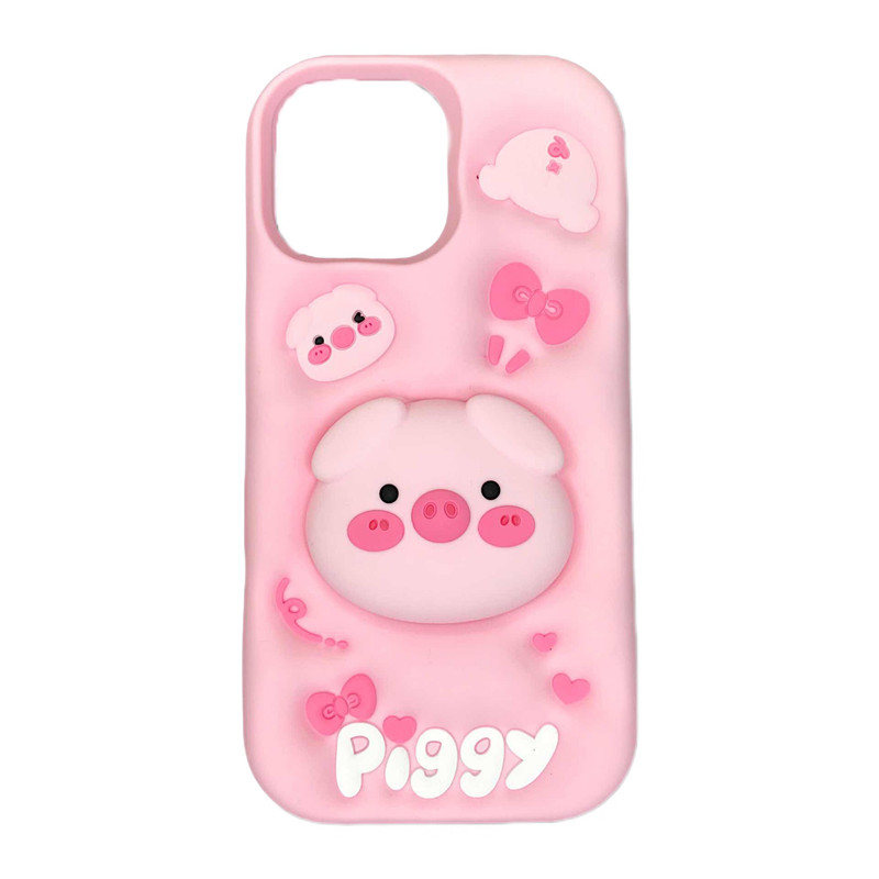 کاور مدل سیلیکونی عروسکی مناسب برای گوشی موبایل اپل iPhone 13 Pro Max