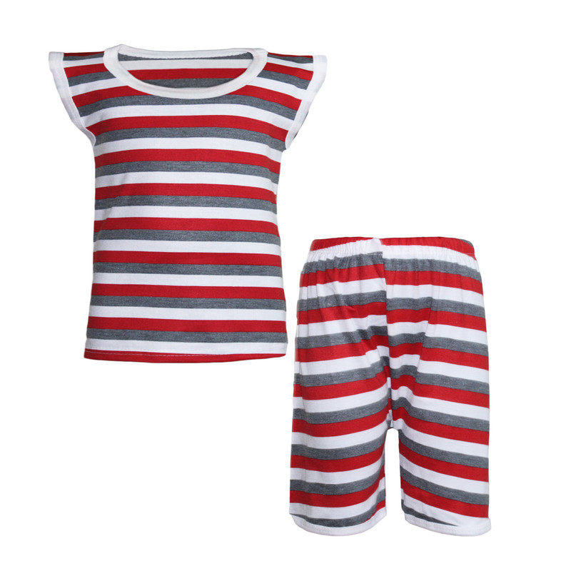 ست تاپ و شلوارک پسرانه مدل 101