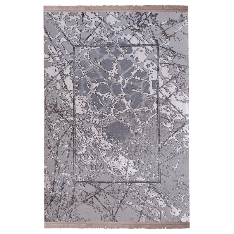 فرش ماشینی زمرد مشهد کد 9011زمینه الماسی روشن