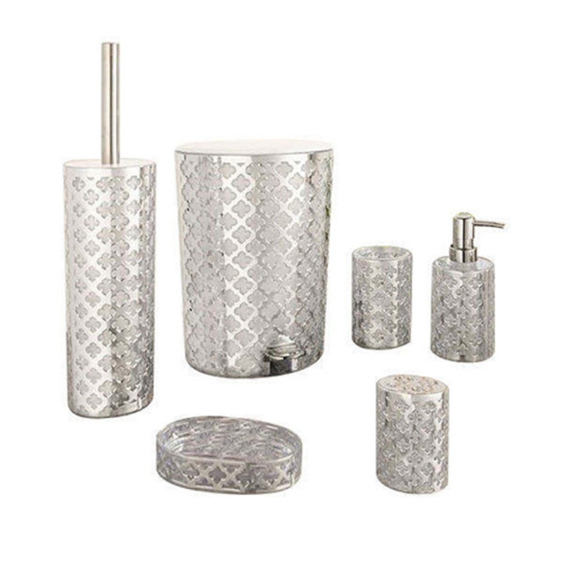 ست سرویس بهداشتی لیمون مدل چاپدار کد TP029 مجموعه 6 عددی