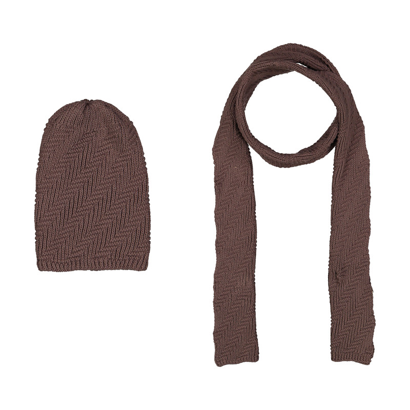 خرید و قیمت ست کلاه و شال گردن بافتنی مردانه جاستیفای مدل M0410056NA-1