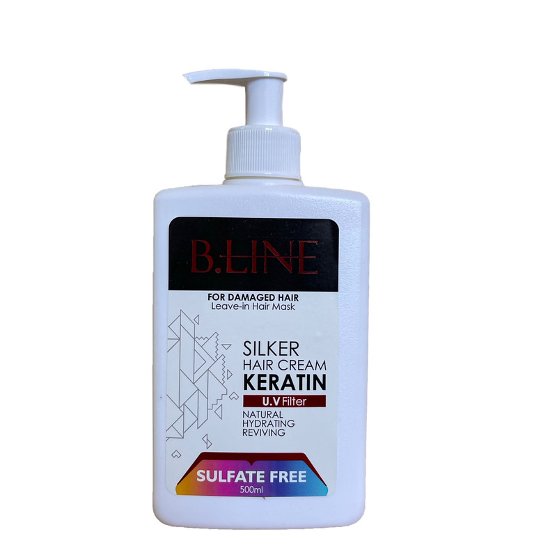 خرید و قیمت کرم مو بي لاين مدل كراتين حجم 500 میلی لیتر