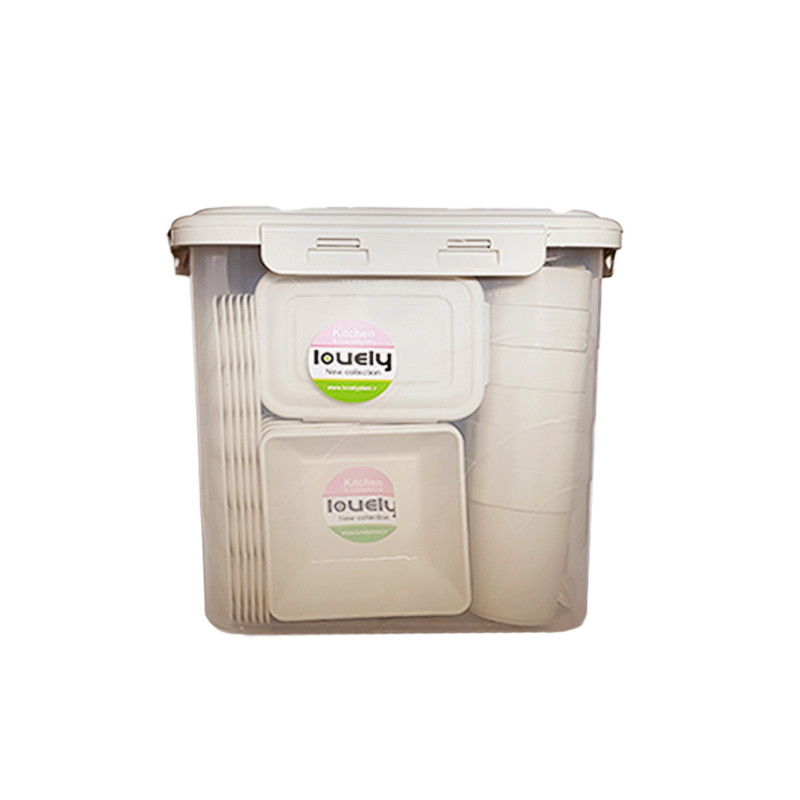 سبد پیک نیک 6 نفره لاولی پلاست مدل 58PICNIC