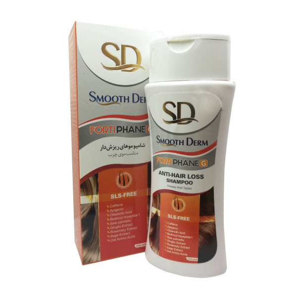 شامپو مو اسموت درم مدل Forti Phane حجم 210 میلی لیتر