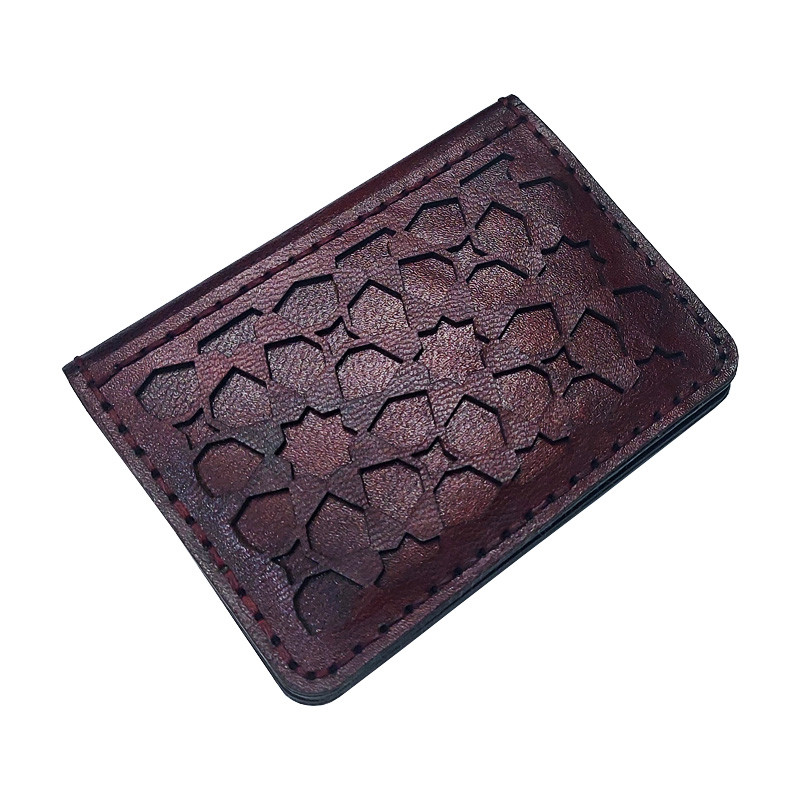 جاکارتی چرمی طرح سنتی دست دوز کد JK01