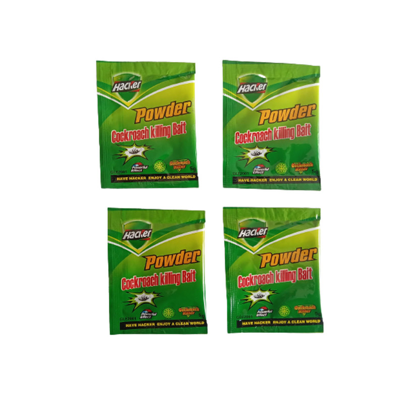 سوسک کش هکر مدل پودر حجم 20 میلی لیتر بسته 4 عددی