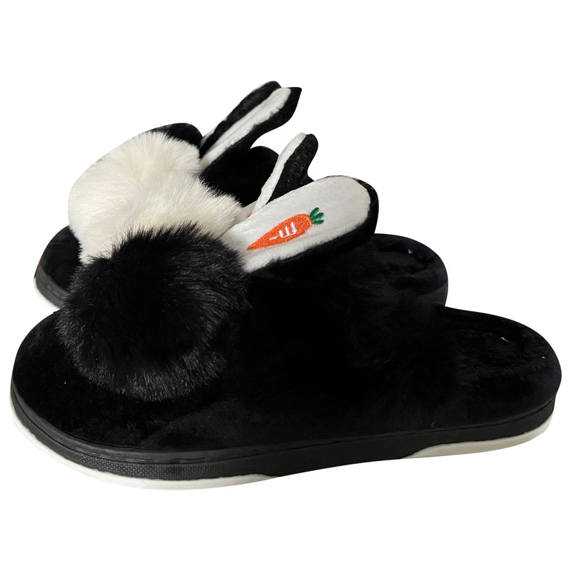 دمپایی حوله ای زنانه مدل خزدار کد 87