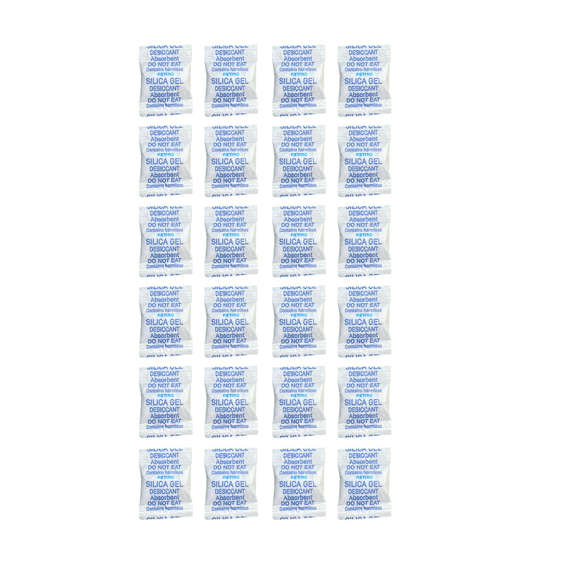خرید و قیمت رطوبت گیر سیلیکاژل مدل RETIRO وزن 1 گرم بسته 24 عددی