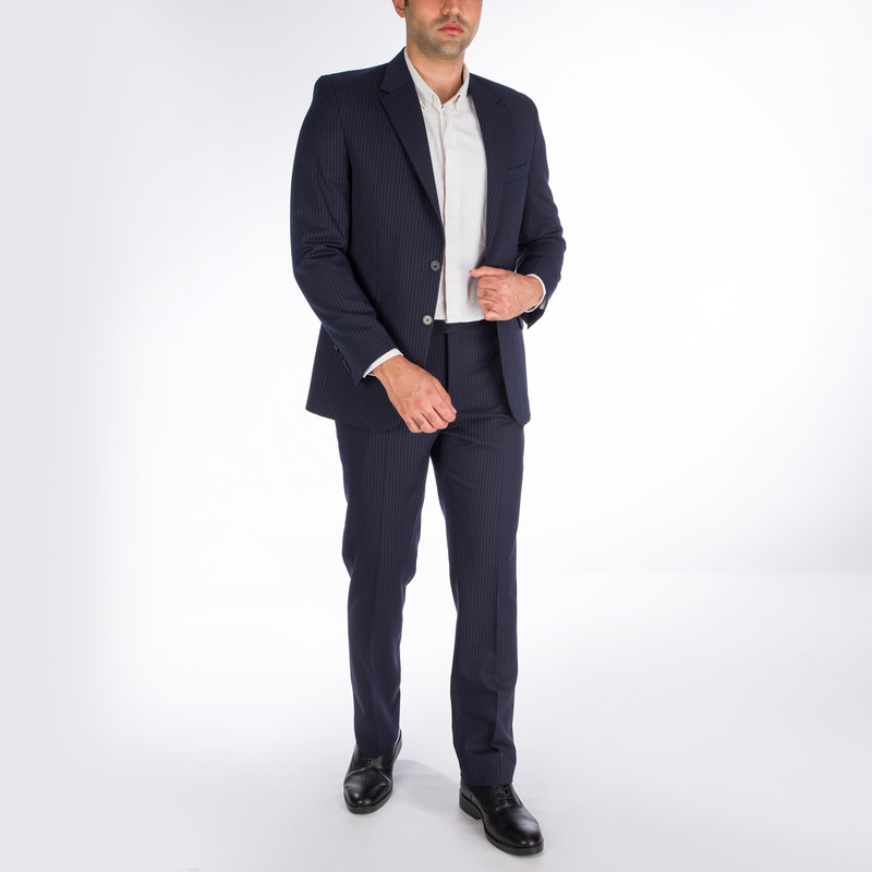 کت و شلوار مردانه مدل دیپلمات رنگ سرمه ای