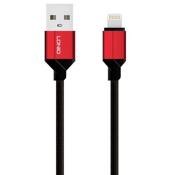 کابل تبدیل USB به لایتنینگ الدینیو مدل LS-392 طول 2 متر