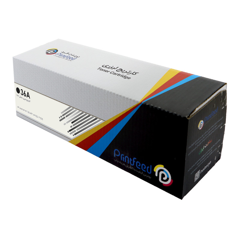 خرید و قیمت تونر کارتریج لیزری مشکی پرینت فید مدل 36A