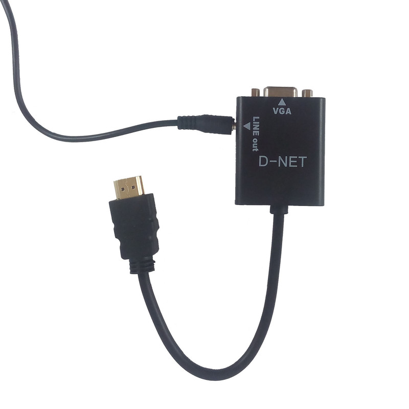 مبدل HDMI به VGA دی نت مدل HD-Conversion