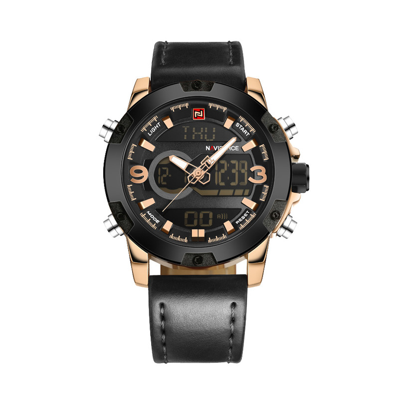 ساعت مچی عقربهای مردانه نیوی فورس مدل NF9097 rgbb