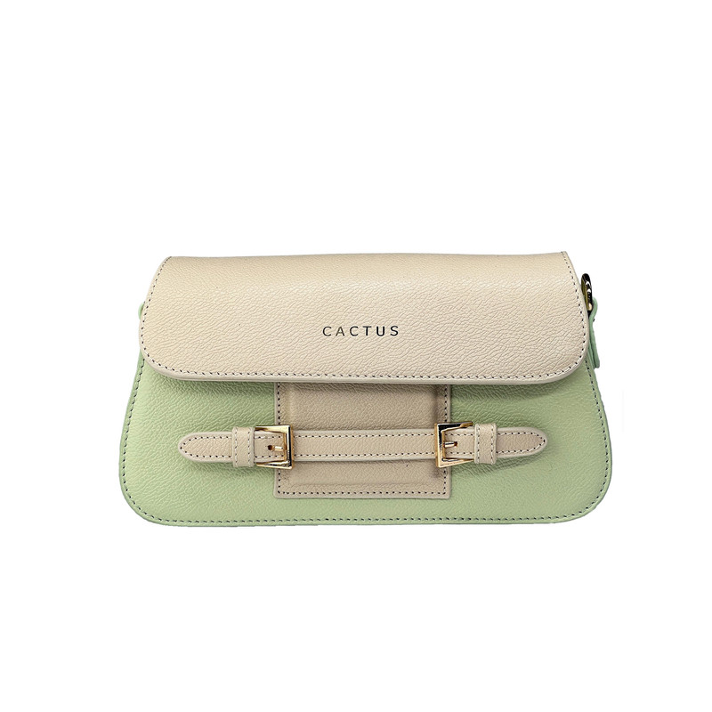 کیف دوشی زنانه چرم کاکتوس مدل چرم کد wb2016