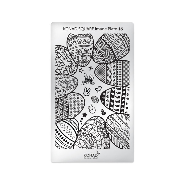 شابلون طراحی ناخن کناد کد 16